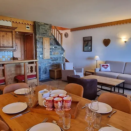 Appartement Duplex Cosy 4 Pièces Avec Accès Piscine Et Parking, Pied Des Pistes - Fr-1-181-2870 La Plagne